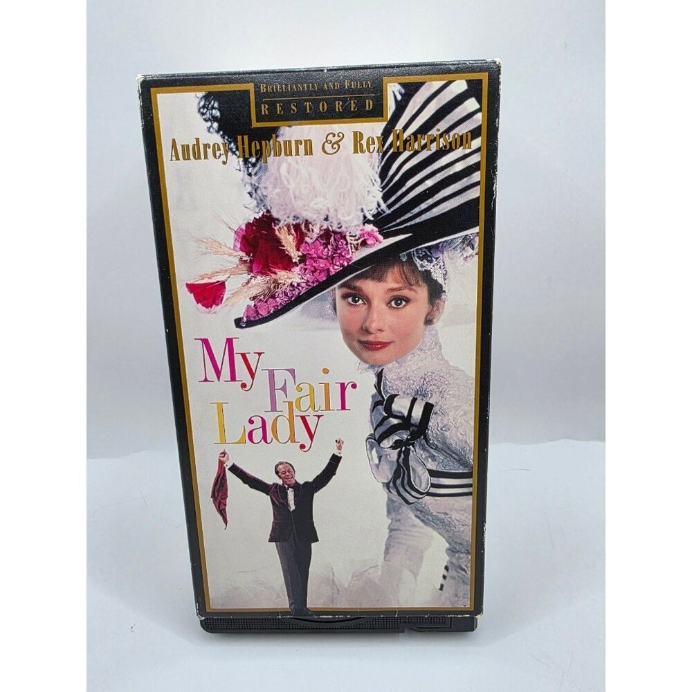 My Fair Lady VHS 1994 Musical 30th Anniversary Edition Restored Fox Video 2-Tape